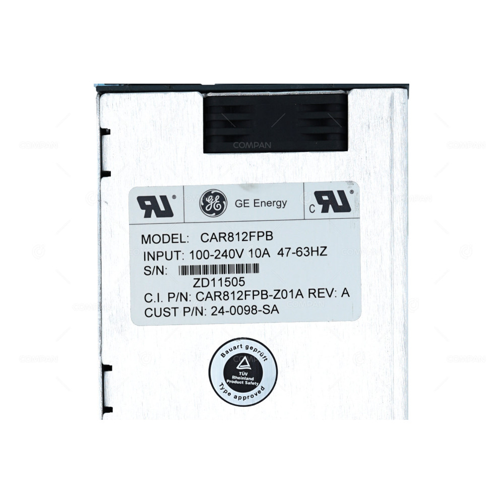 CAR812FPB GE ENERGY POWER SUPPLY FOR AMX ENOVA DGX 8 CAR812FPB-Z01A, 24-0098-SA